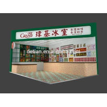 дисплей будочки Экспо для еды показывают, прокат Шанхай стенд builer